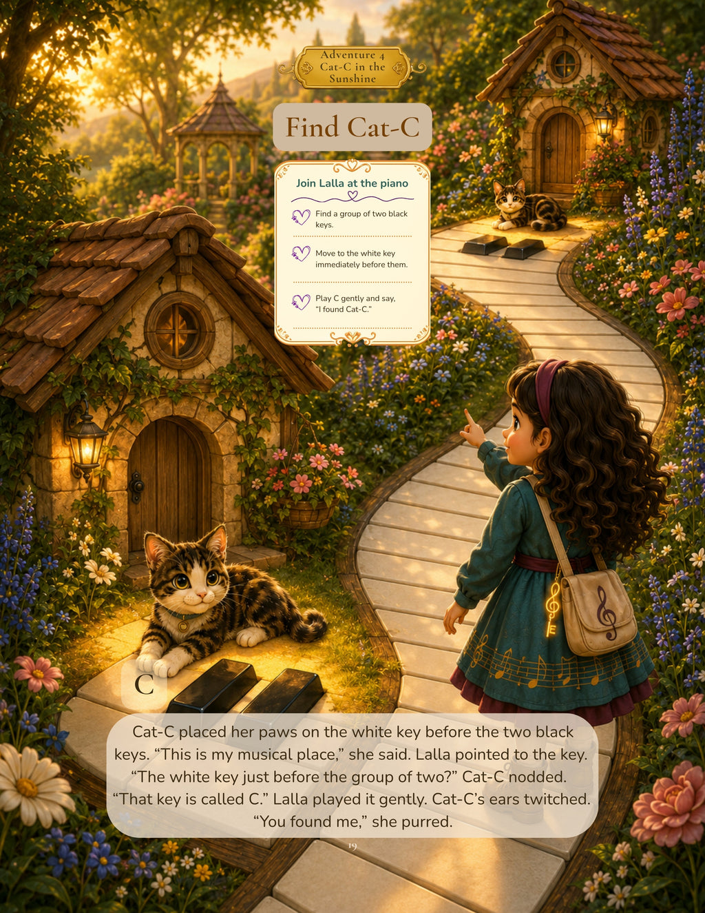 Lalla's Music Adventures: Welcome to Piano Town (A story-based piano-key discovery adventure for the very young pianist)