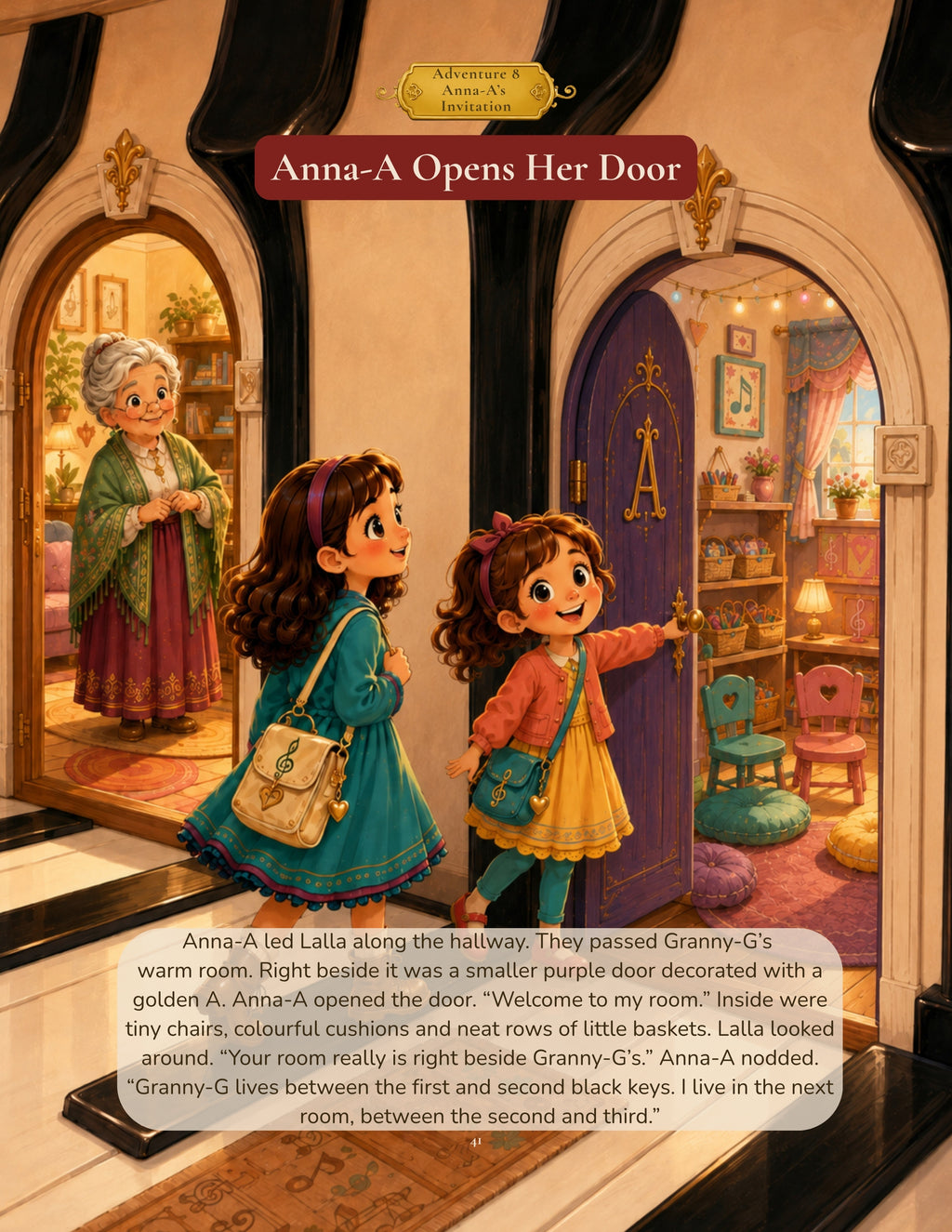 Lalla's Music Adventures: Welcome to Piano Town (A story-based piano-key discovery adventure for the very young pianist)