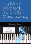 Digital product PDF - My Music Workbook: Pre-Grade 1 Music Literacy