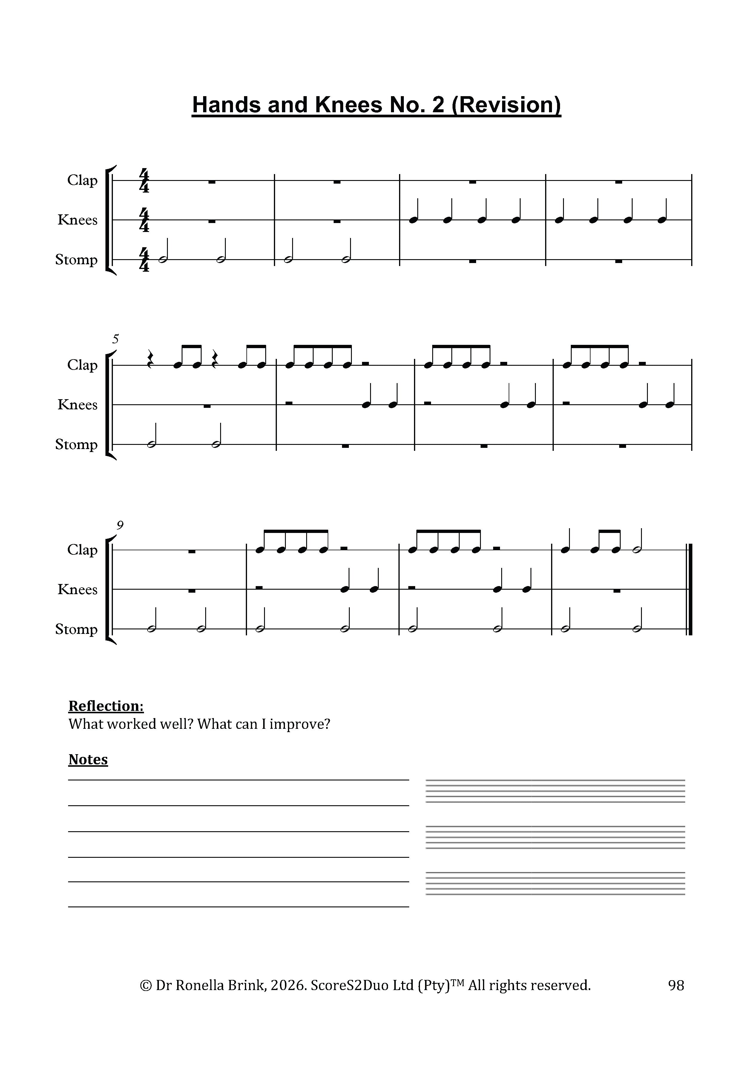 My Music Workbook: Pre-Grade 1 Music Literacy
