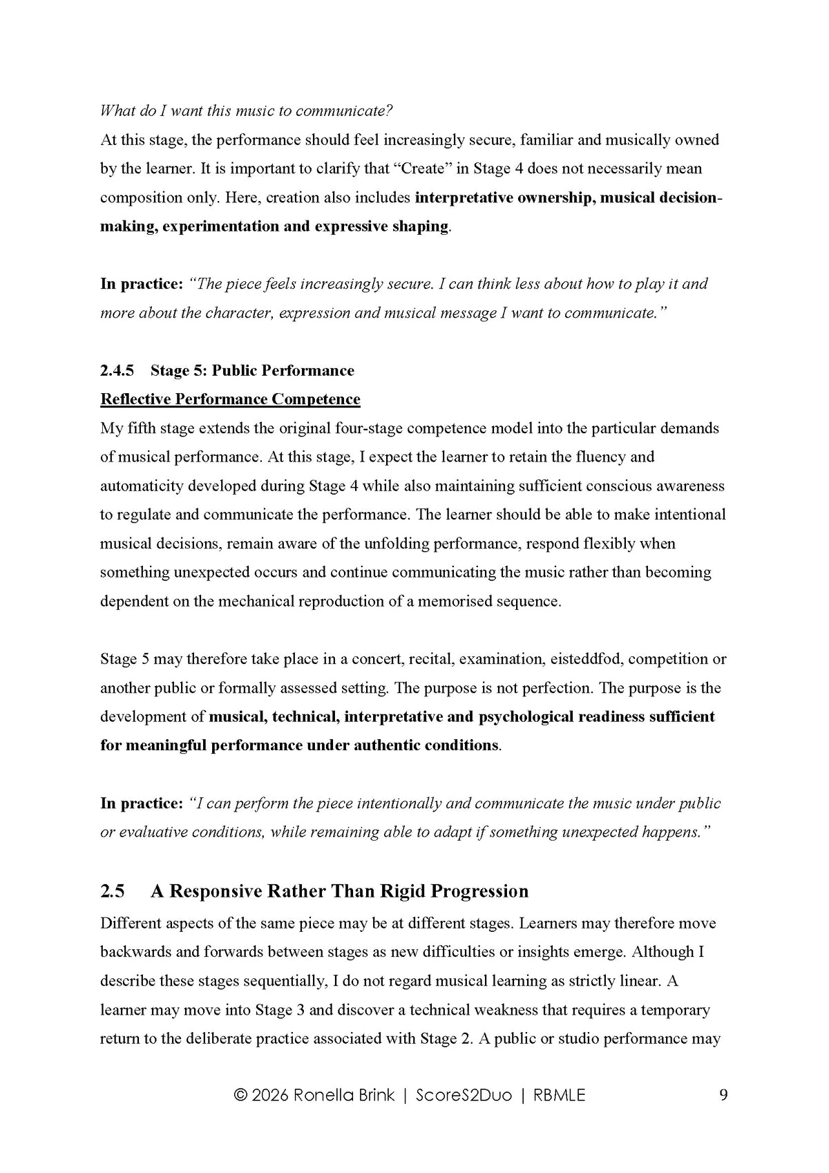 Digital product: Repertoire-Based Music Literacy Education (RBMLE) Stealth Mode (Melody Bober) TCL Grade 1 Piano