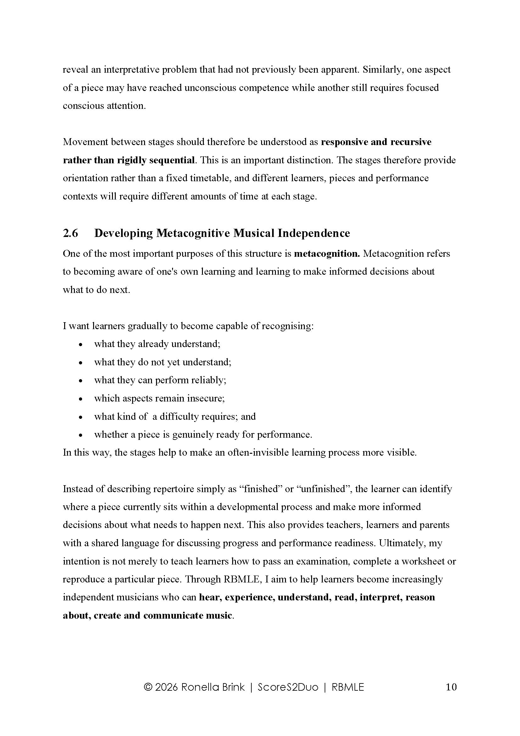 Digital product: Repertoire-Based Music Literacy Education (RBMLE) Stealth Mode (Melody Bober) TCL Grade 1 Piano