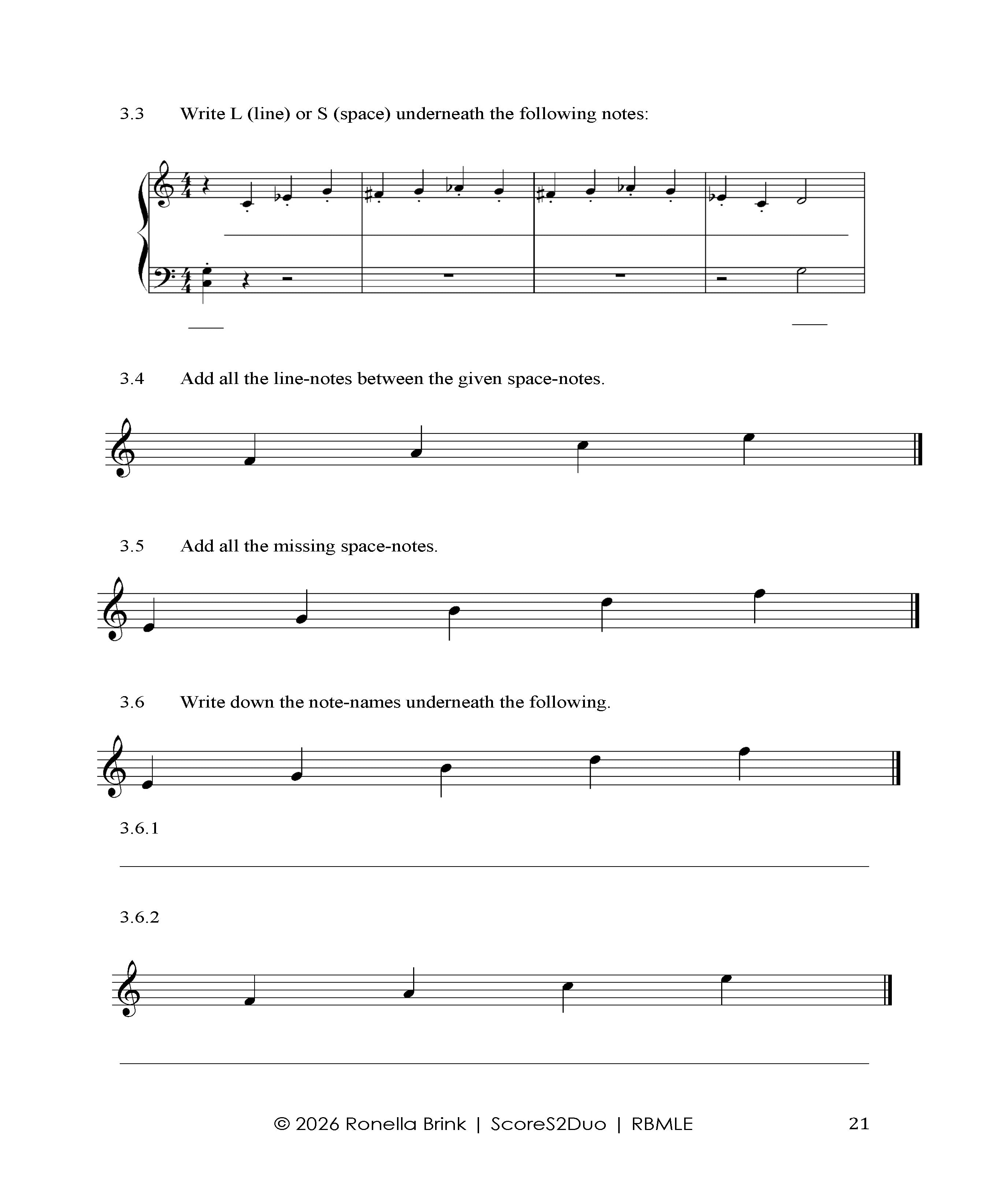 Digital product: Repertoire-Based Music Literacy Education (RBMLE) Stealth Mode (Melody Bober) TCL Grade 1 Piano