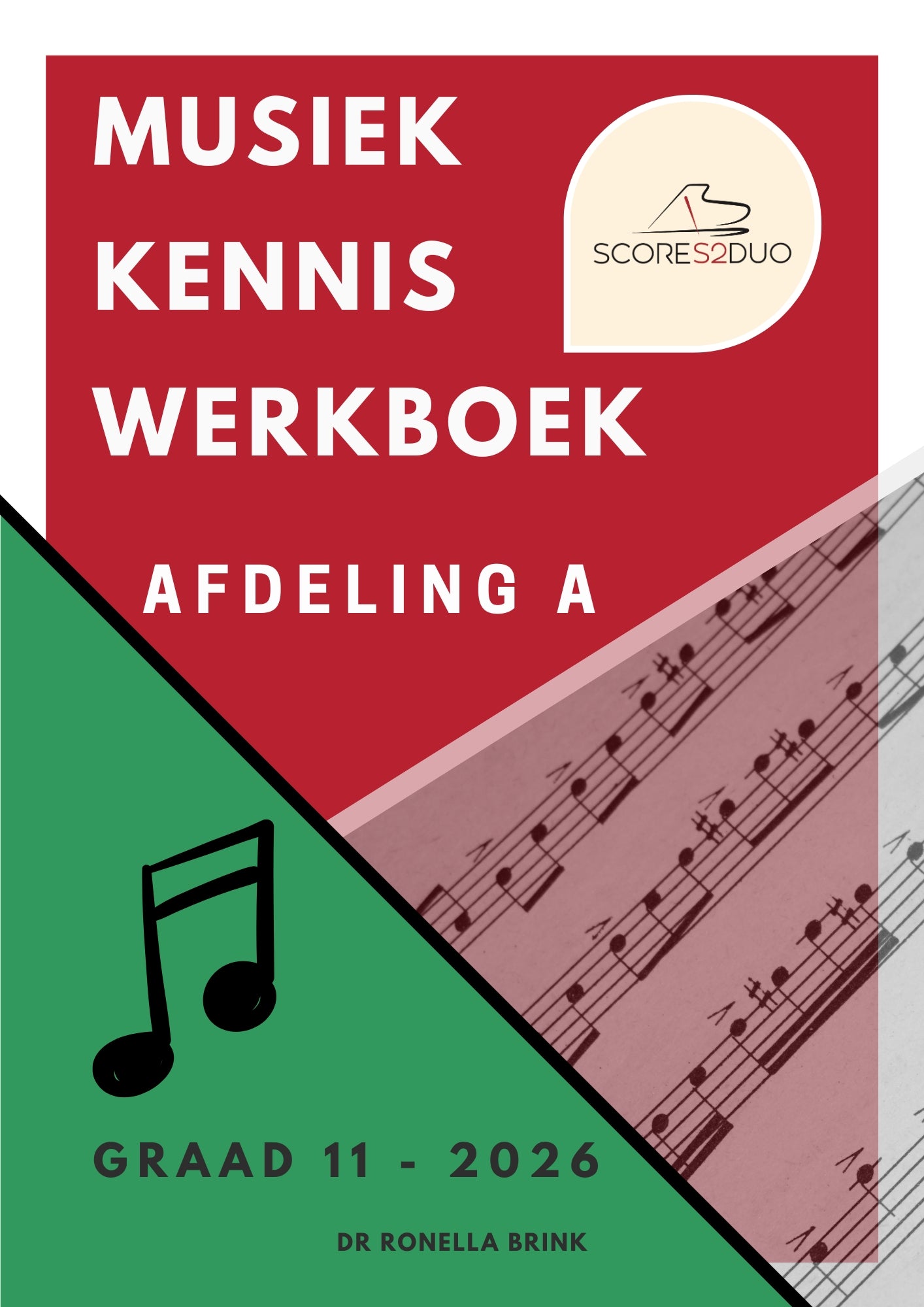 Music Literacy Workbook: Section A - Gr 11 | 2026