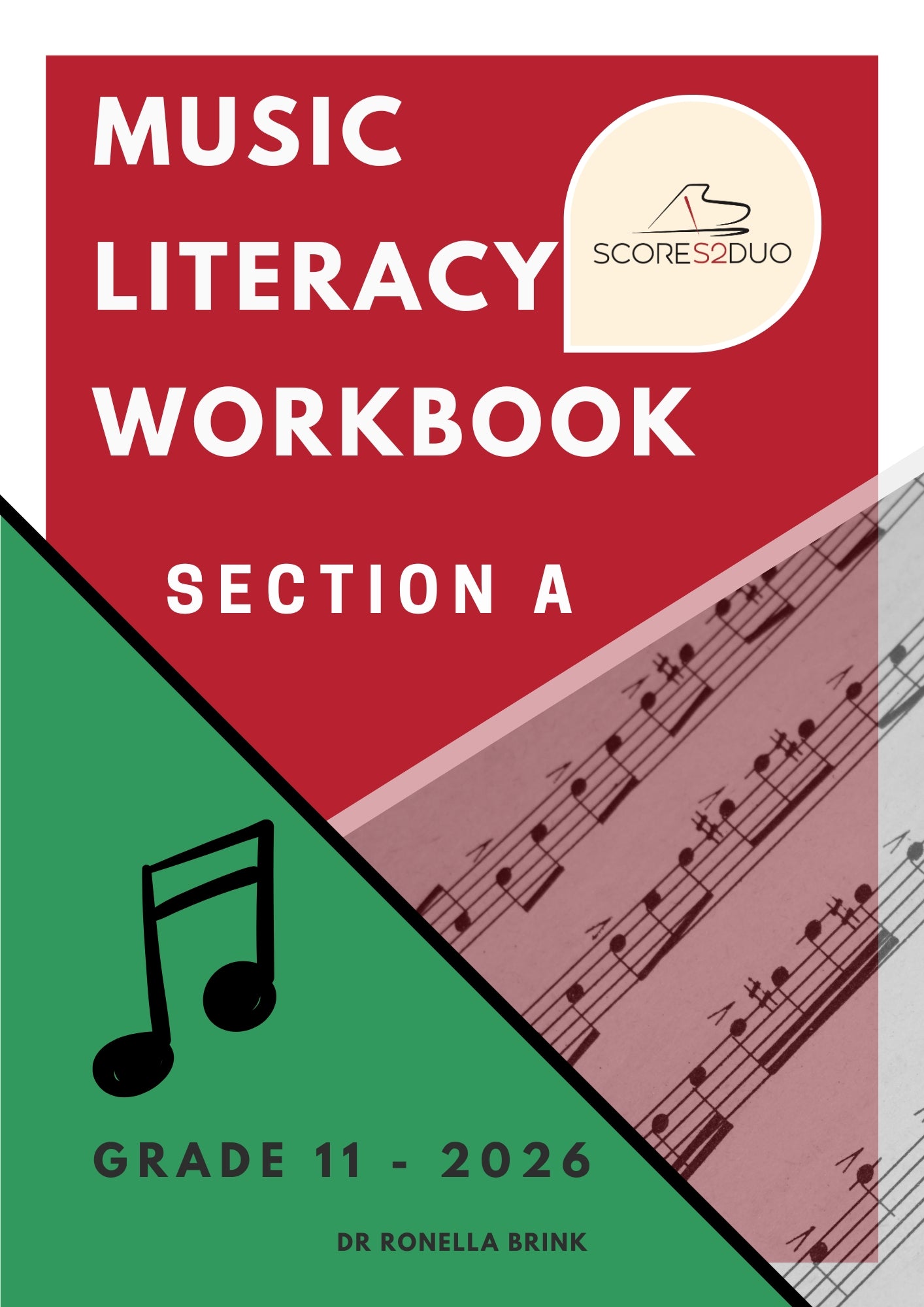 Music Literacy Workbook: Section A - Gr 11 | 2026