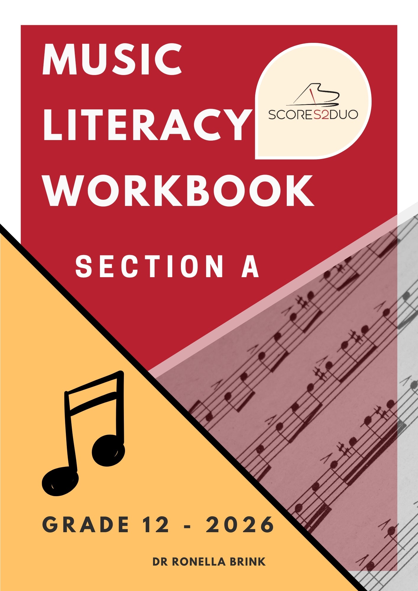 Music Literacy Workbook Section A Gr 12 - 2026