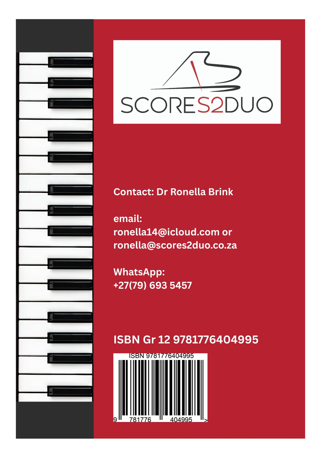 Music Literacy Workbook Section A Gr 12 - 2026